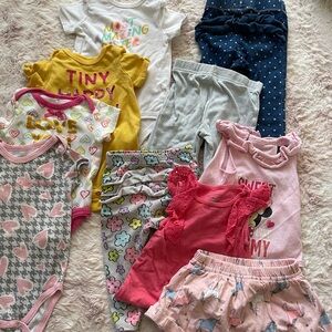 10 pcs bundle #09-Colorful Baby Clothing Set